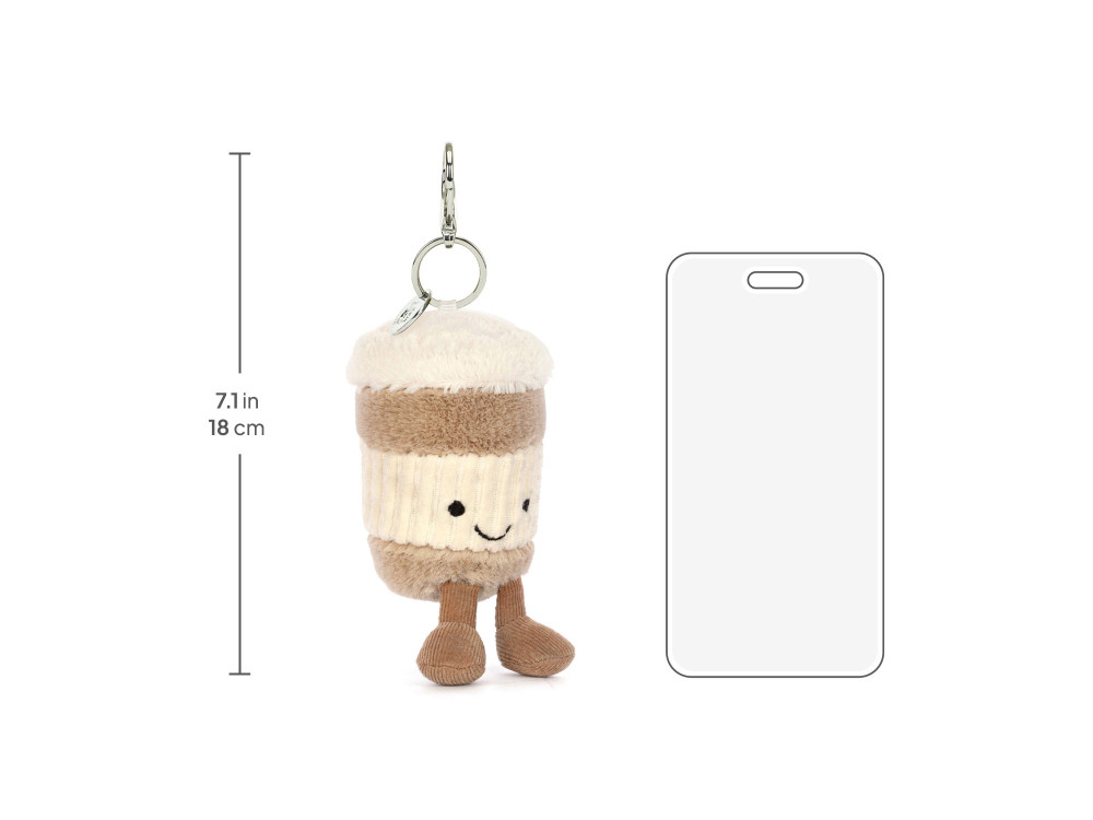 Amuseables Coffee-to-Go Bag Charm - Image 5