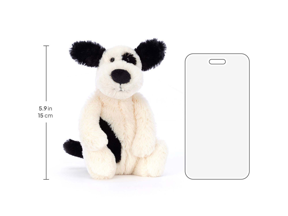 Bashful Black & Cream Puppy - Image 23