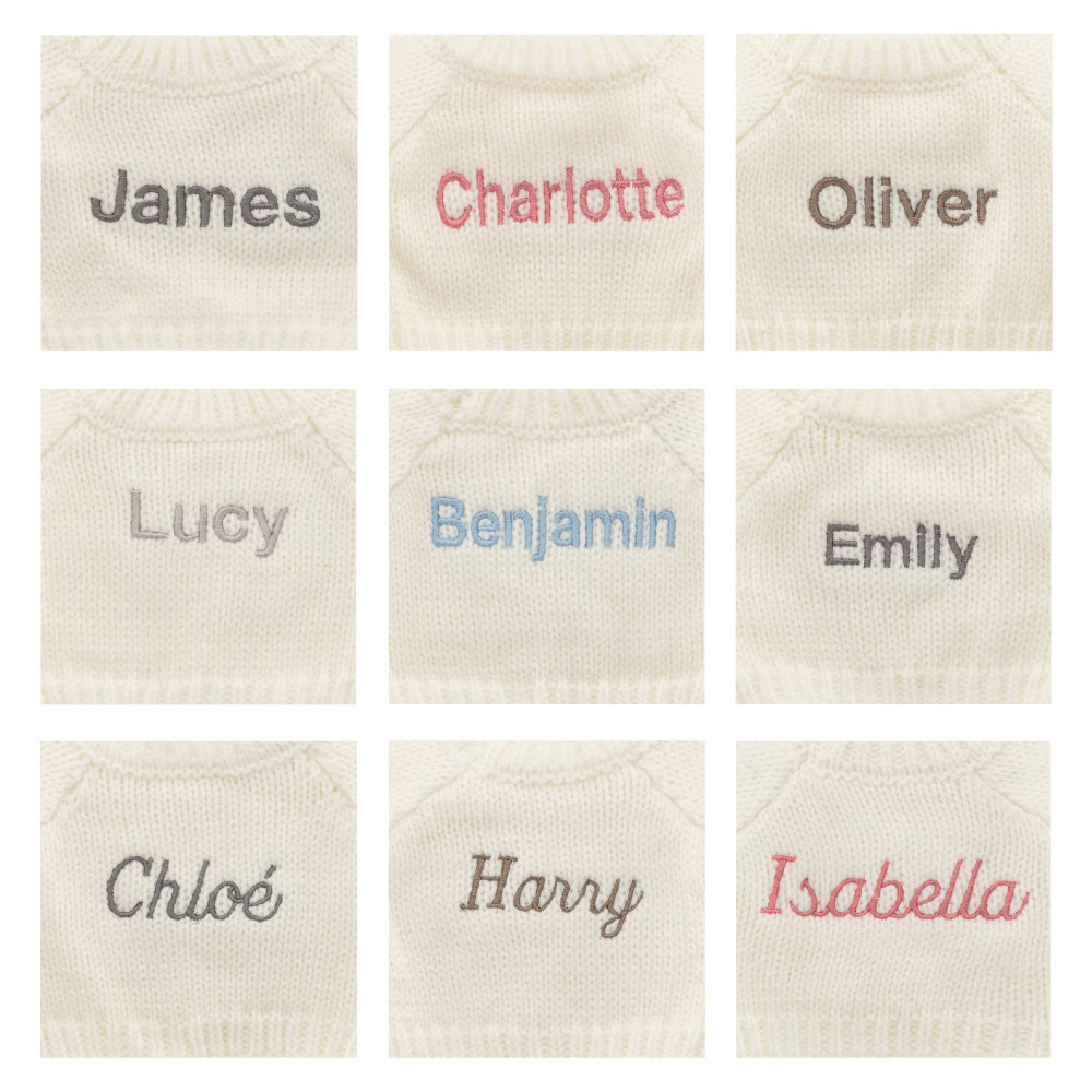 Bartholomew Bear with Personalized Cream Jumper - Image 3