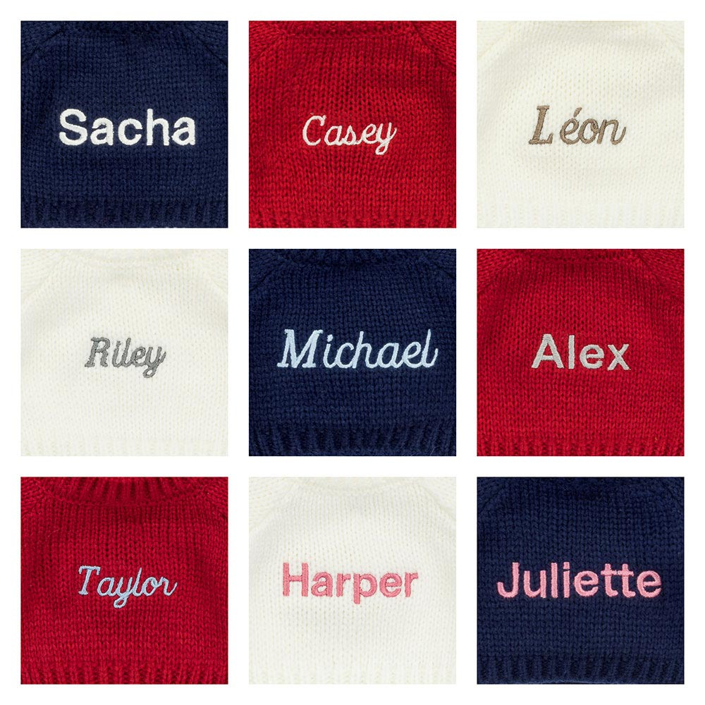 Hopscone Luxe Bunny with Personalized Cream Jumper - Image 2