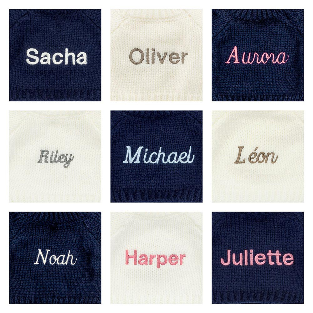 Bashful Hippo with Personalized Navy Jumper - Image 5