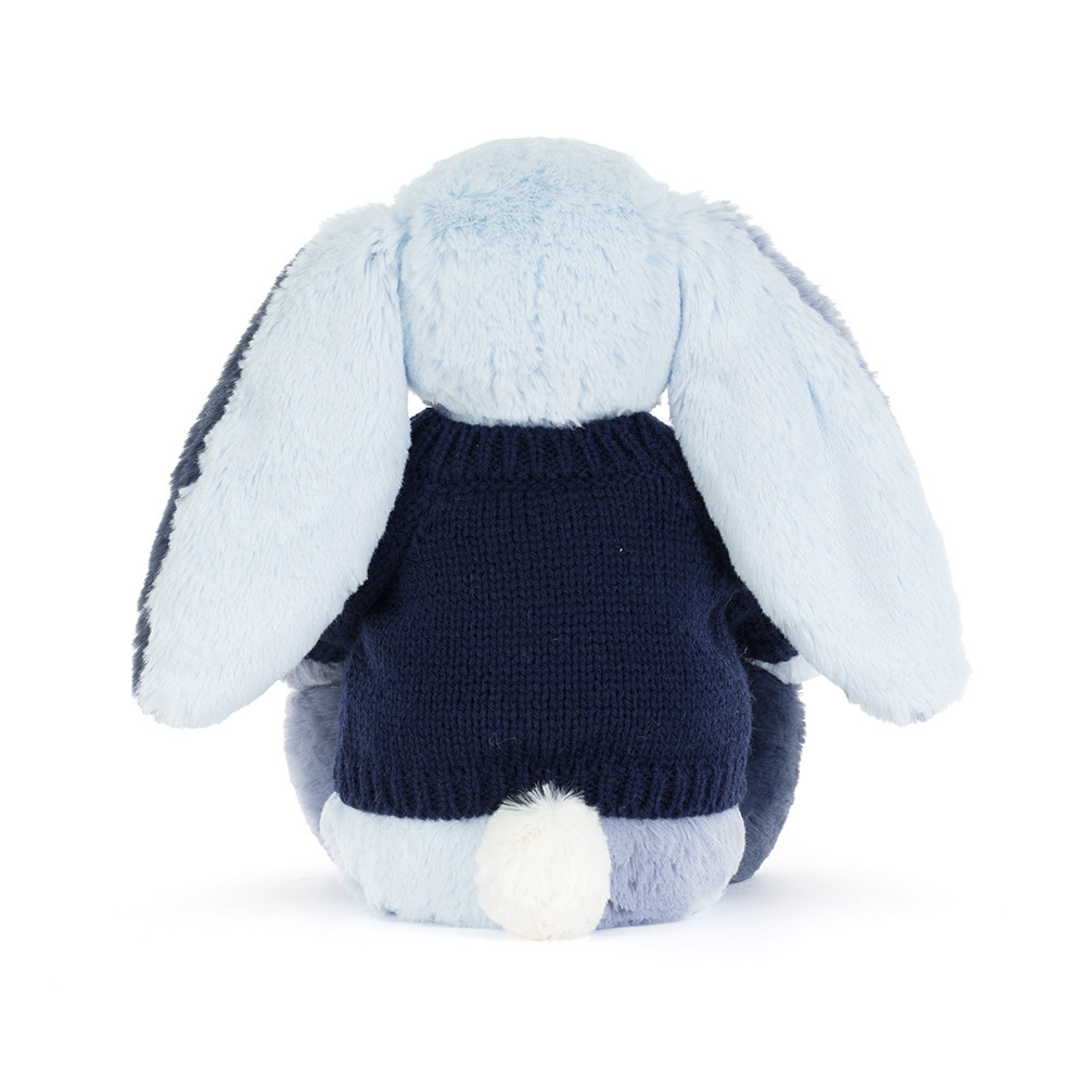 Puddlesea Bunny with Personalized Navy Jumper - Image 4