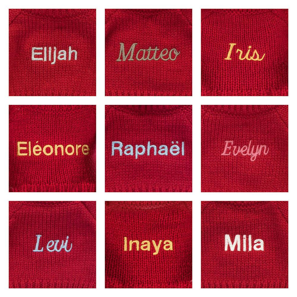 Bashful Luxe Bunny Luna with Personalized Red Jumper - Image 2