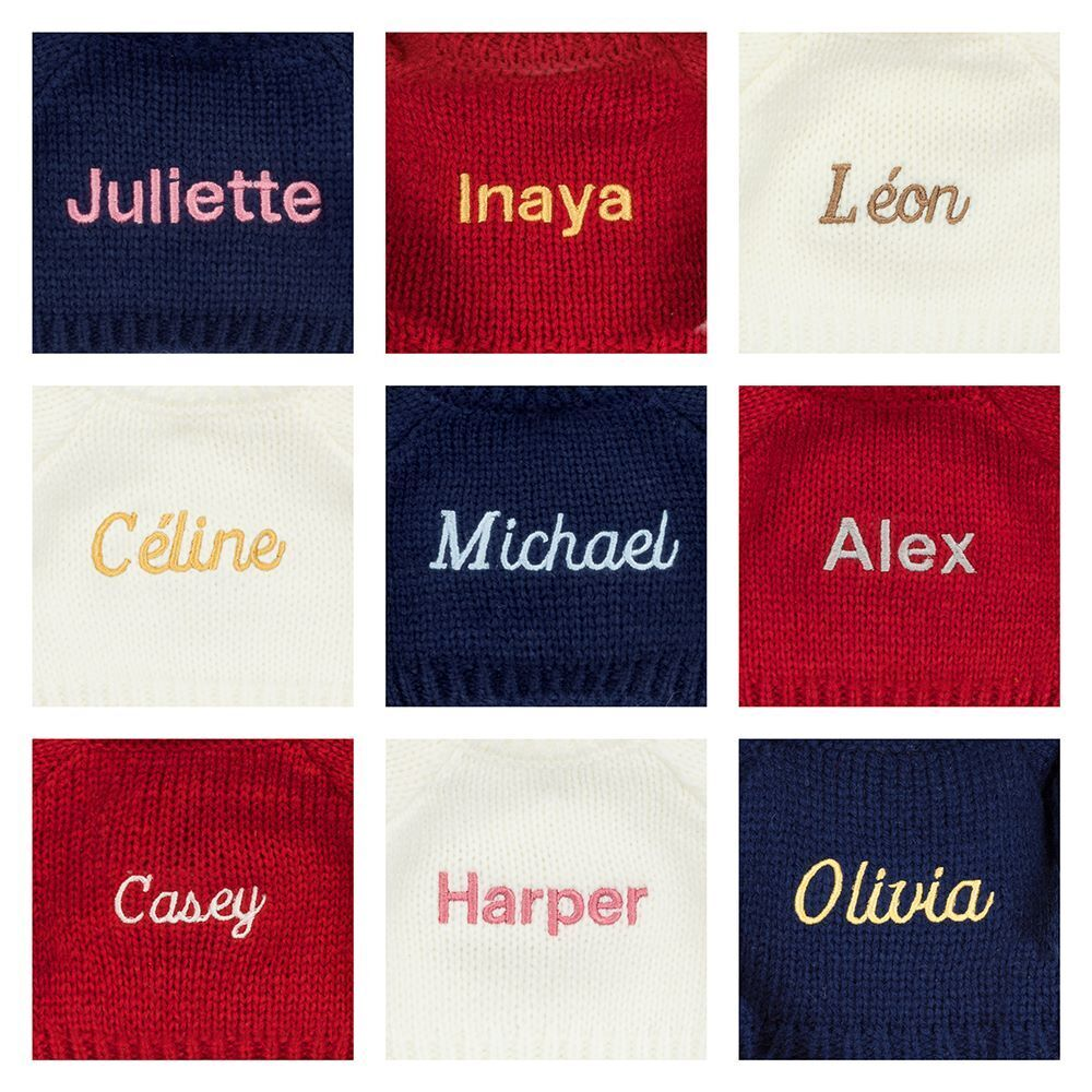 Puddlesea Bunny with Personalized Red Jumper - Image 2