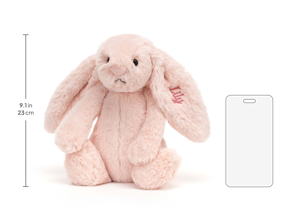 Personalized Bashful Blush Bunny Medium - Image 5