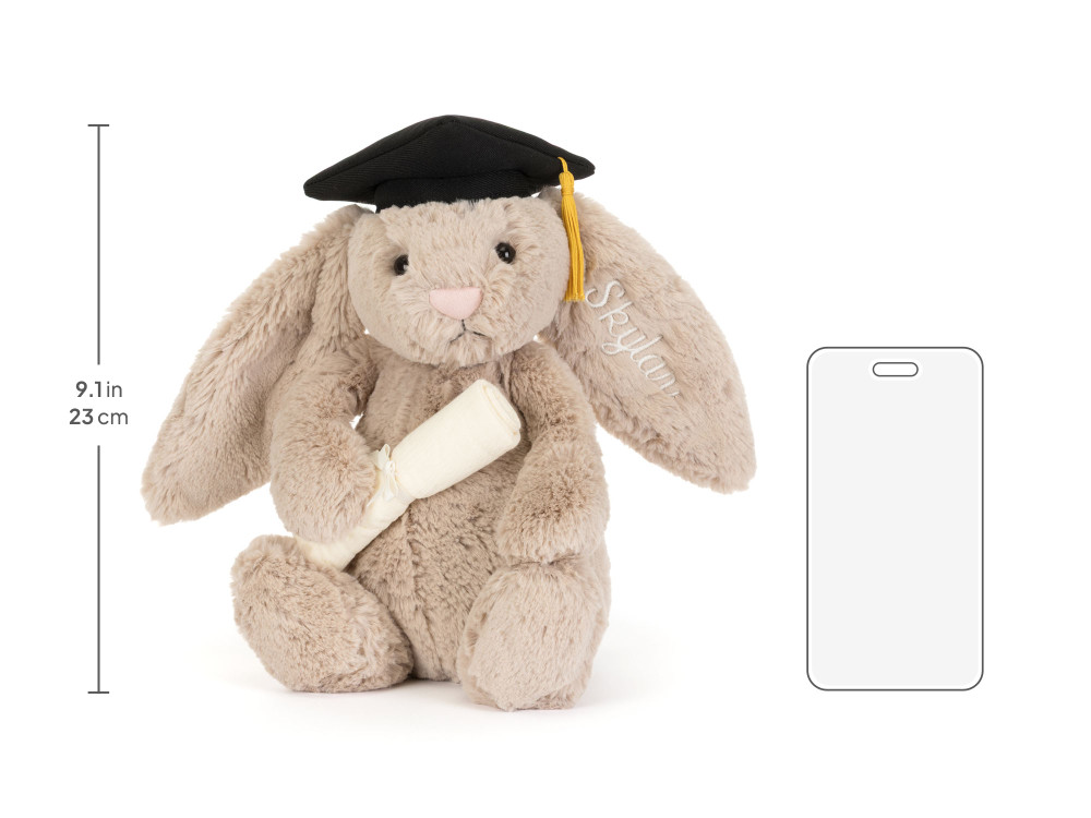 Personalized Bashful Bunny ‘Graduation’ - Image 6