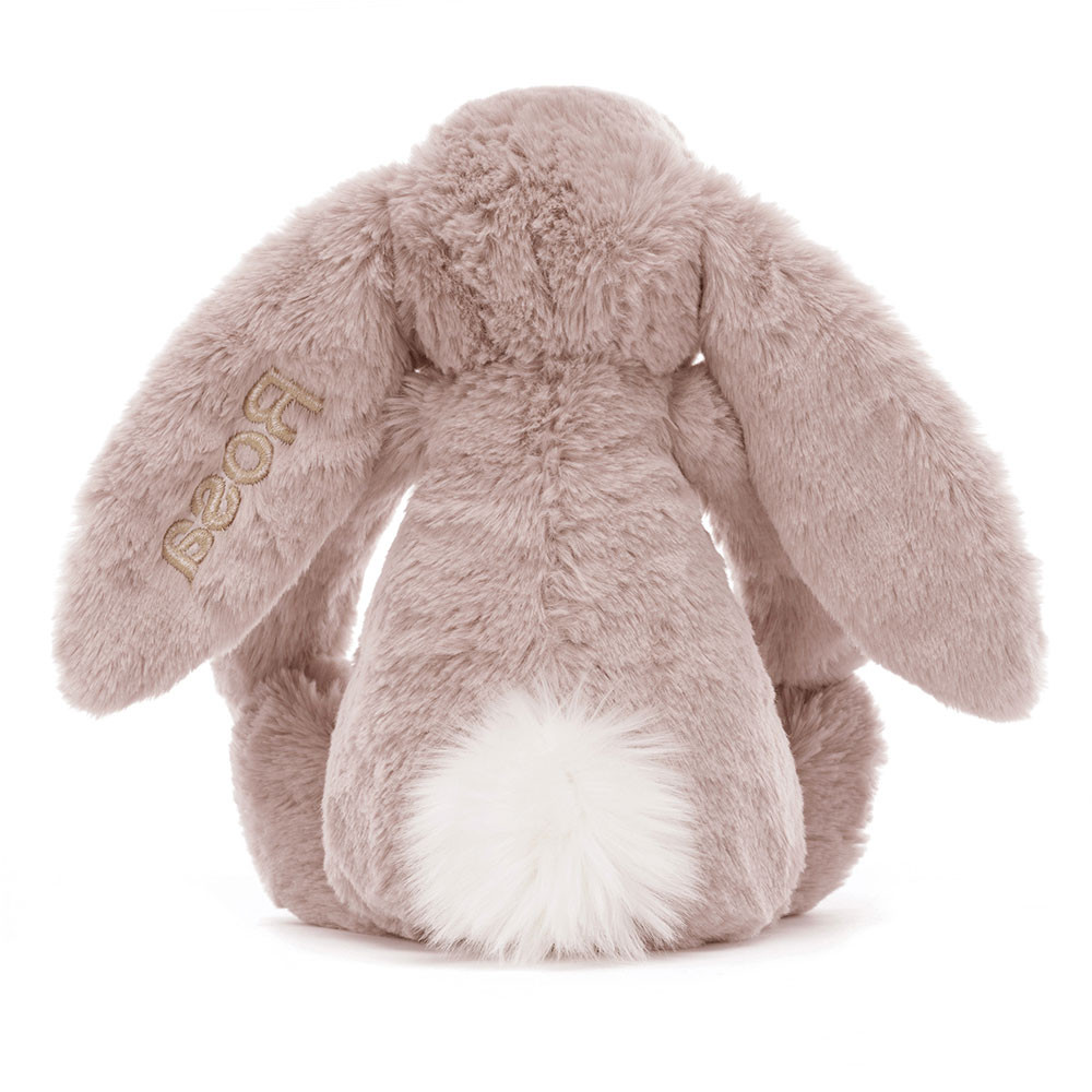Personalized Bashful Luxe Bunny Rosa Medium - Image 4