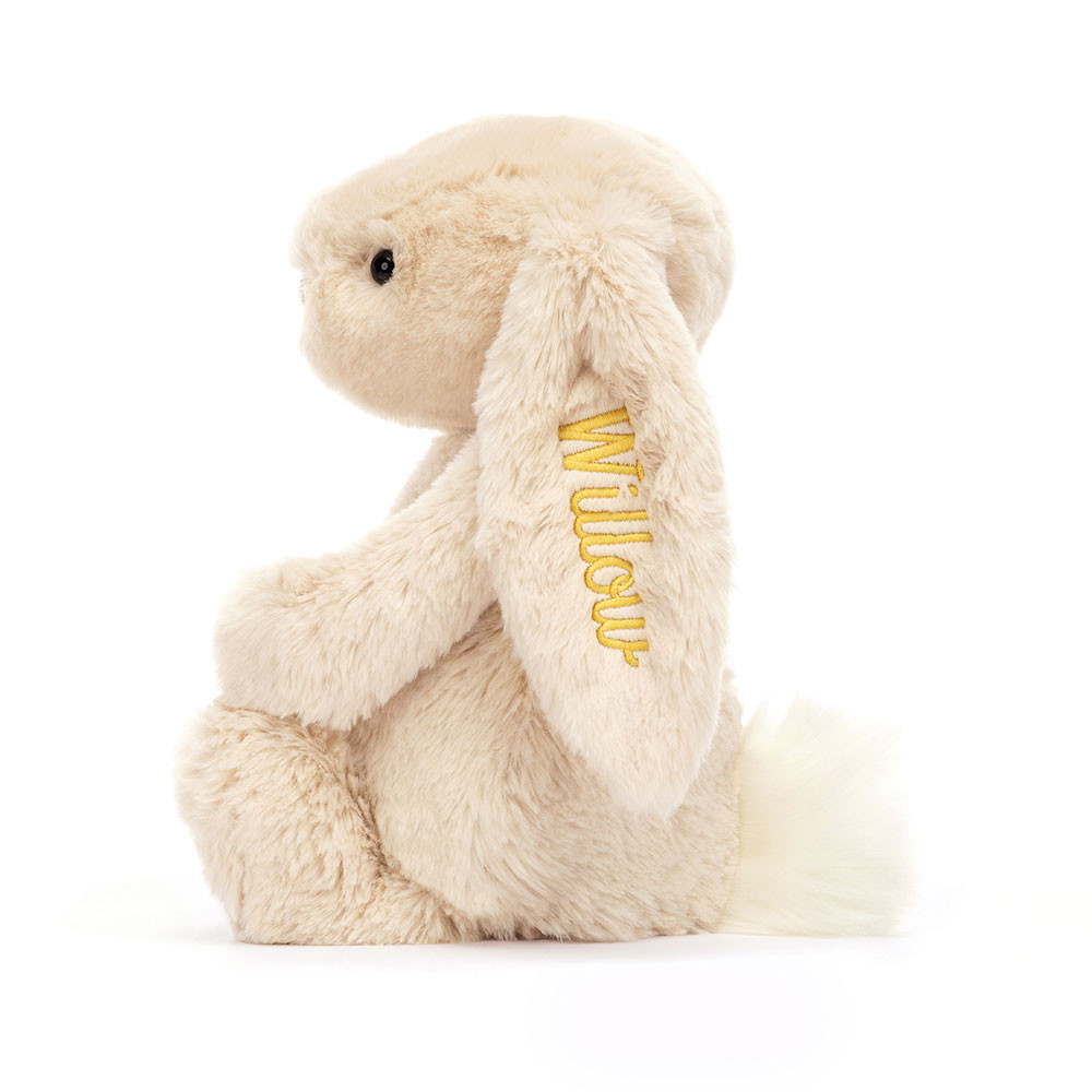 Personalized Bashful Luxe Bunny Willow Medium - Image 2