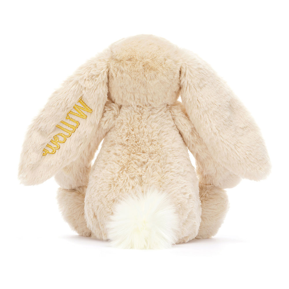 Personalized Bashful Luxe Bunny Willow Medium - Image 4