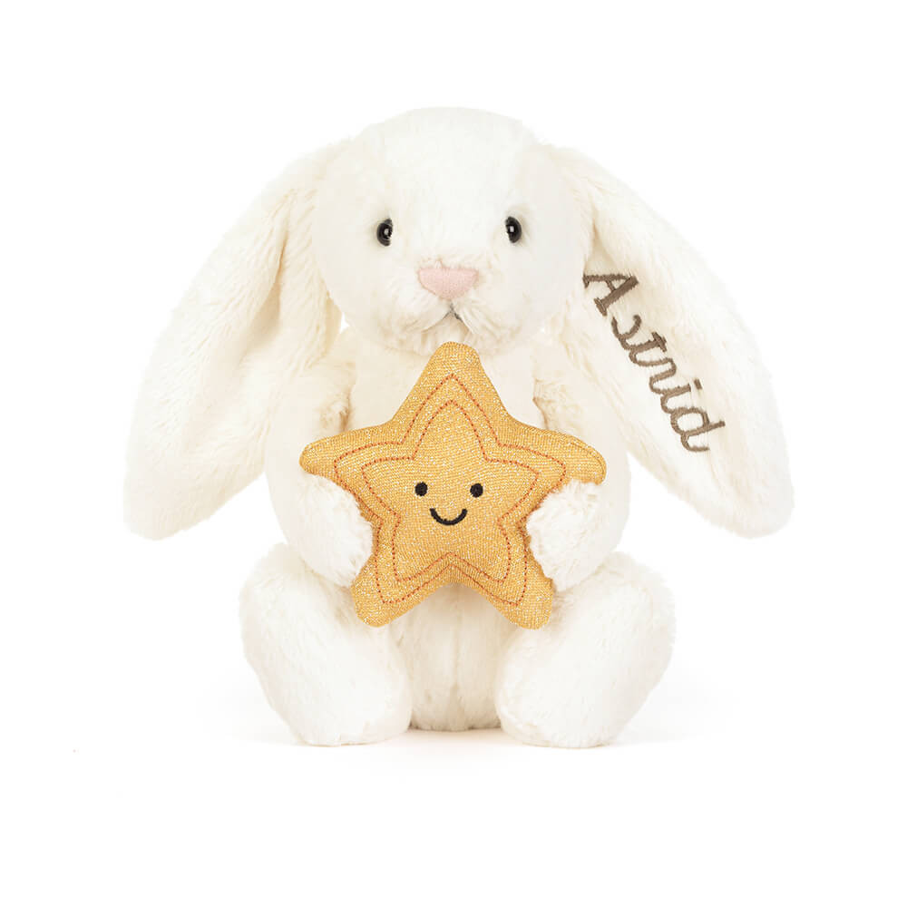 Personalized Cream Bunny with Star - Image 5