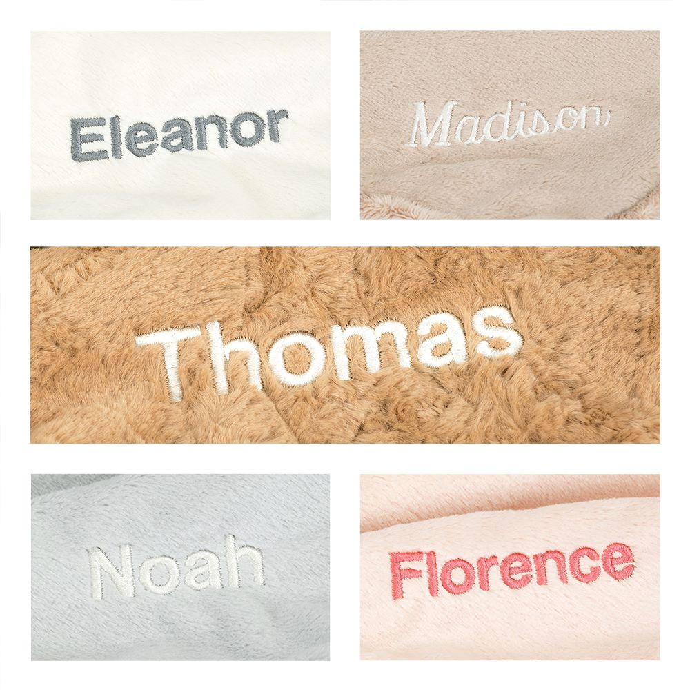 Personalized Bashful Blush Bunny Blankie - Image 4