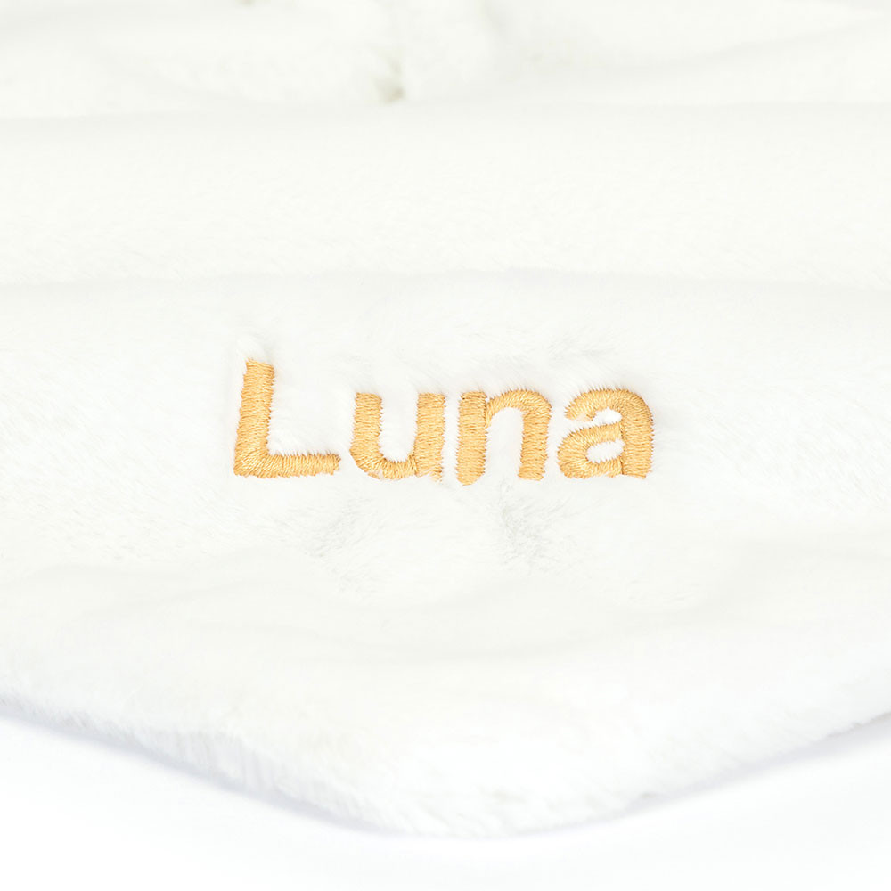 Personalized Bashful Luxe Bunny Luna Soother - Image 2