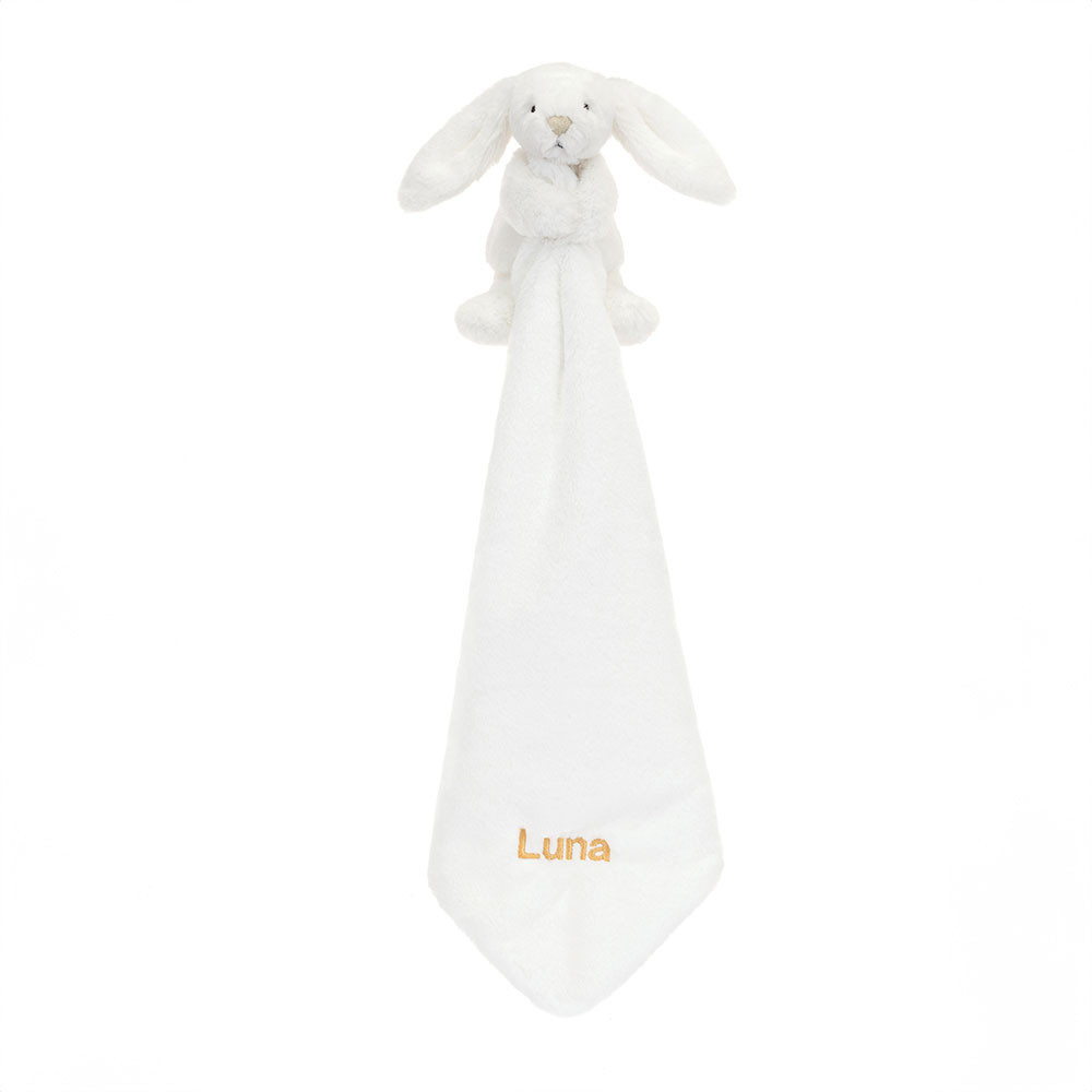 Personalized Bashful Luxe Bunny Luna Soother - Image 3