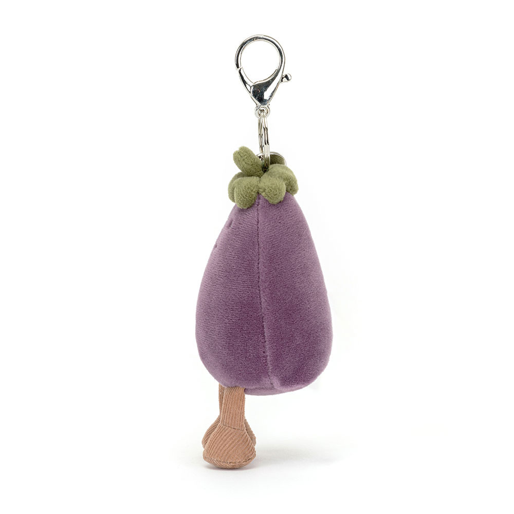 Amuseables Eggplant Bag Charm - Image 2